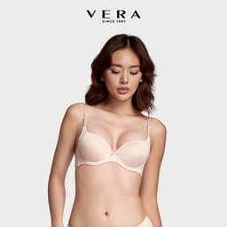 Thumbnail Áo ngực cup 3/4 nữ Misaki microfiber trơn mút mỏng - M1049 1