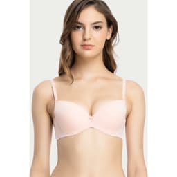 Thumbnail Áo ngực Misaki cup 3/4 mút mỏng dáng trơn basic -M1004 1