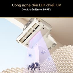 Thumbnail Máy hút bụi giường nệm diệt khuẩn UV, lọc bụi mịn Dreame D20 Pro - Bản quốc tế - Bảo hành 24 tháng 3