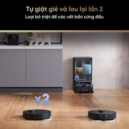 Thumbnail Robot hút bụi lau sàn chuyên dụng Dreame X30 Ultra - Bản quốc tế - Bảo hành 24 tháng 4
