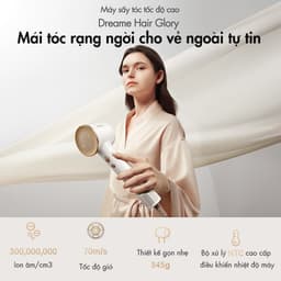 Thumbnail Máy sấy tóc Dreame Hair Glory Standard AHD6A/ Glory Pro  - Bản quốc tế - BH 24 tháng 3