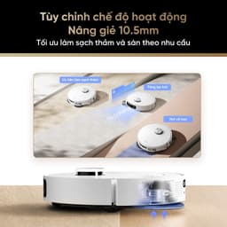 Thumbnail Robot lau sàn hút bụi tự làm sạch thông minh Dreame L10s Ultra Gen 2 / L10s Ultra SE - Bản quốc tế - Bảo Hành 24 tháng 3