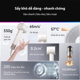 Thumbnail Máy sấy tóc Dreame Hair Gleam AHD12A - Bản quốc tế - Bảo hành 24 tháng 3