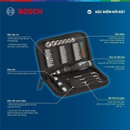 Thumbnail Bộ tua vít đa năng Bosch 38 món 3