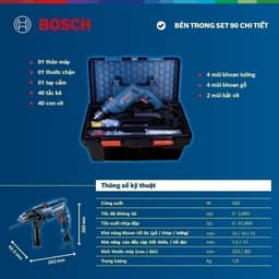 Thumbnail Máy khoan động lực Bosch GSB 550 2