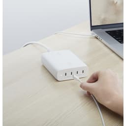 Thumbnail Adapter sạc nhanh 200W Belkin 4 cổng USB-C PD 3.0 GaN màu trắng 3
