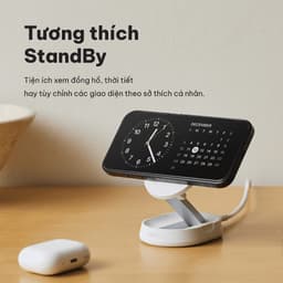 Thumbnail Đế sạc không dây Belkin Qi2 BoostCharge Universal 15W, điều chỉnh linh hoạt đứng nằm, không kèm sạc 2