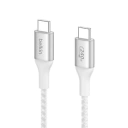 Thumbnail Cáp USB C - C vỏ dù, công suất 240W, USB-C PD3.1, 2 mét, màu đen Belkin 2