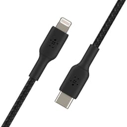 Thumbnail Cáp USB-C to Lightning BOOST CHARGE Belkin vỏ dù, chứng chỉ MFi, sạc nhanh 30W CAA004 1