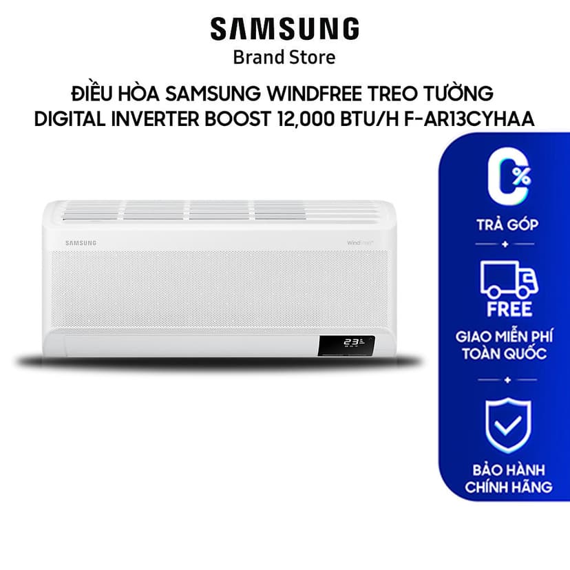 Ảnh Điều Hòa Samsung WindFree Treo Tường -Digital Inverter Boost 12,000 BTU/h F-AR13CYHAA 1