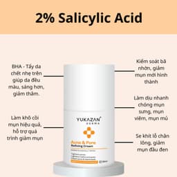 Thumbnail Kem Giảm Mụn, Giảm Viêm Yukazan Refining Cream 5ml - Công Thức Thảo Mộc Japan Murasaki 3