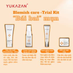 Thumbnail Bộ Dùng Thử Yukazan Blemish Care Chăm Sóc Da Mụn Trial Kit ( 4 sản phẩm) - Giảm mụn viêm, giảm mụn 3