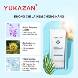 Thumbnail Kem Chống Nắng Yukazan Hydra Care SPF 50 PA++++ Dành Cho Da Khô Và Da Nhạy Cảm 50ML - Chống UVA, UVB 1