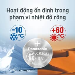 Thumbnail Pin nút Panasonic CR-2025/5BE (Vỉ 5 viên) - Hàng chính hãng 2