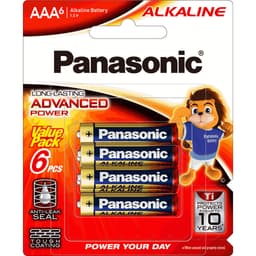 Thumbnail Pin Panasonic Alkaline AAA LR03T/6BA-V (Vỉ 6 viên) – Hàng Chính Hãng 2