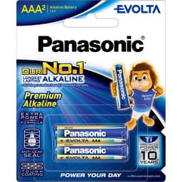Thumbnail Pin Panasonic Evolta AAA LR03EG/2B-V (Vỉ 2 viên) - Hàng Chính Hãng 2