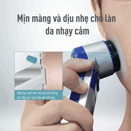 Thumbnail Máy cạo râu Panasonic ES6850SB251 - Tặng kèm 2 viên Evolta AA - Hàng chính hãng 2