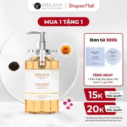 Thumbnail Sữa tắm dưỡng trắng da cánh hoa cúc vạn thọ Weilaiya cấp ẩm, sáng da hương thơm sang trọng 450ml 3