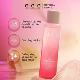 Thumbnail Toner Hồng PHA Peel Da Dịu Nhẹ Sáng Da G.G.G Wonder Glow PHA Brightening Toner 150ml 2