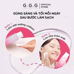 Thumbnail Toner Hồng PHA Peel Da Dịu Nhẹ Sáng Da G.G.G Wonder Glow PHA Brightening Toner 150ml 4