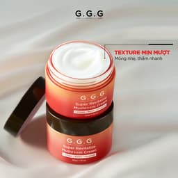 Thumbnail [KOL] Kem Nấm Dịu Da, Cấp Ẩm Chuyên Sâu, Phục Hồi & Tái Tạo Da - G.G.G Super Revitalize Mushroom Cream 50g 3