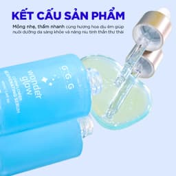 Thumbnail Serum Xanh, Cấp ẩm sâu, Hỗ trợ Mờ nếp nhăn, Ngăn ngừa lão hóa - G.G.G Wonder Glow Rejuvenating Serum 40ml 3