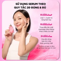 Thumbnail Serum Hồng, Dưỡng Trắng, Căng Bóng, Ẩm Mượt - G.G.G Wonder Glow Brightening Serum 40ml 2