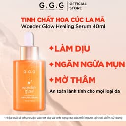 Thumbnail Serum Cam, Làm Dịu Da mụn, Phục hồi, Hỗ Trợ Giảm Mụn, Mờ Thâm - G.G.G Wonder Glow Healing Serum 40ml 2