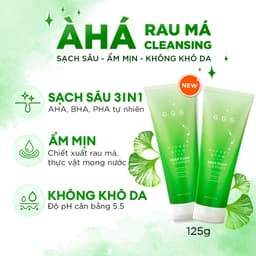 Thumbnail Sữa Rửa Mặt Rau Má AHA/BHA/PHA Sạch Sâu, Ẩm Mịn, Không Khô Da - G.G.G Cica Deep Foam Cleanser 125g 3