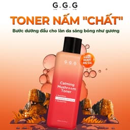 Thumbnail Toner Nấm Không Cồn Cấp ẩm Dịu Da Tức Thì - G.G.G Calming Mushroom Toner 200ml 2