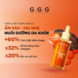 Thumbnail Bộ 2 Booster Nấm Chaga 50ml Cấp ẩm chuyên sâu & Phục hồi Dịu da Tức thì - G.G.G Uniq Booster Chagga 50ml 4