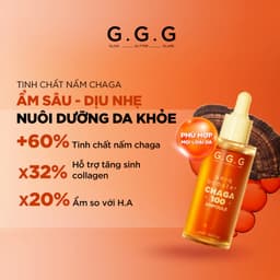 Thumbnail Booster Nấm Chaga Phục Hồi, Dịu Da Và Cấp Ẩm Chuyên Sâu - G.G.G Uniq Booster Chagga 100 Ampoule 50ml 3