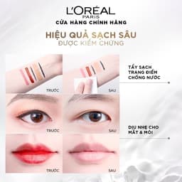 Thumbnail Bộ 2 nước tẩy trang dưỡng ẩm mượt da 3in1 L'Oreal Paris Micellar Water 400ml 4