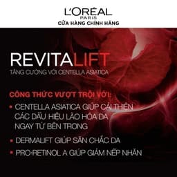 Thumbnail Sữa Rửa Mặt Làm Sạch Và Săn Chắc Da L’Oreal Paris Revitalift 100ml 4