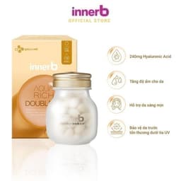 Thumbnail Combo nước uống Collagen InnerB (50mlx6) & AQUA RICH DOUBLEUP lọ 56 viên 3