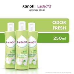Thumbnail Bộ 3 chai Dung Dịch Vệ Sinh Phụ Nữ Lactacyd Odor Fresh Ngăn Mùi 24H 250ml/chai 2