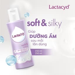 Thumbnail Dung Dịch Vệ Sinh Phụ nữ Lactacyd Soft & Silky Dưỡng Ẩm 250ml 4
