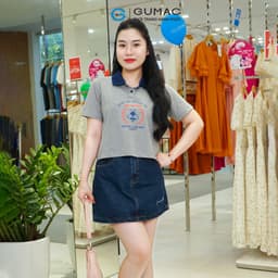 Thumbnail Áo thun croptop thời trang Gmorning - GUMAC YATE11107 1