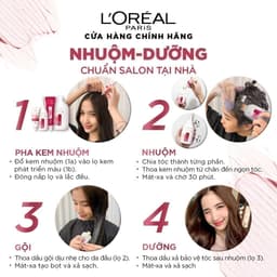Thumbnail Màu nhuộm dưỡng tóc phủ bạc bảo vệ gấp 3 L'Oreal Paris Excellence Crème 172ml 3