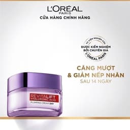 Thumbnail Kem dưỡng siêu cấp ẩm căng mượt da và giảm nếp nhăn L'Oreal Paris Revitalift Hyaluronic Acid 50ml 1