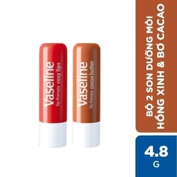 Thumbnail [NEW] Combo 2 son dưỡng môi Vaseline Lips stick 4.8g (Tùy chọn mùi hương) 4