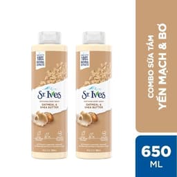 Thumbnail Combo 2 chai Sữa tắm St.Ives Yến mạch và bơ 650ml 3