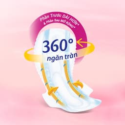 Thumbnail Combo 8 gói Băng vệ sinh Molped thiên nhiên Siêu ban đêm có cánh 35cm (GÓI 3 MIẾNG) 2