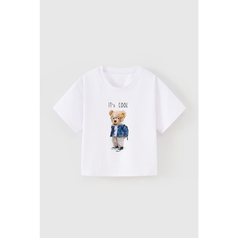 Ảnh [BST SIÊU ANH HÙNG] Áo thun bé trai Rabity ngắn tay cotton 92243 4