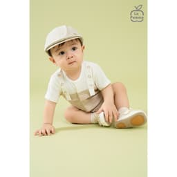 Thumbnail Body chip cộc La Pomme Dệt ô Hàn Quốc 3