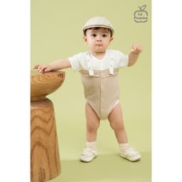 Thumbnail Body chip cộc La Pomme Dệt ô Hàn Quốc 4