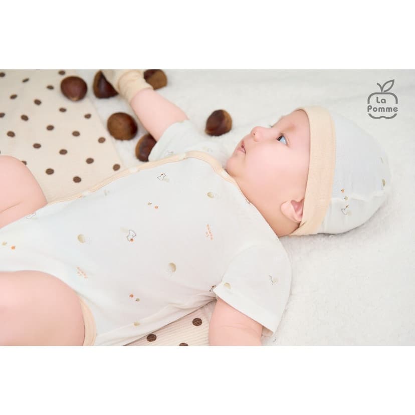 Ảnh Body chip cộc tay La Pomme Họa tiết bé xinh 4