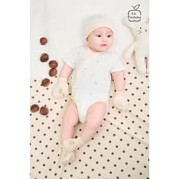 Thumbnail Body chip cộc tay La Pomme Họa tiết bé xinh 1