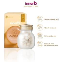 Thumbnail Combo thực phẩm bảo vệ sức khỏe INNERB AQUA RICH DOUBLEUP lọ 56 viên x2 2