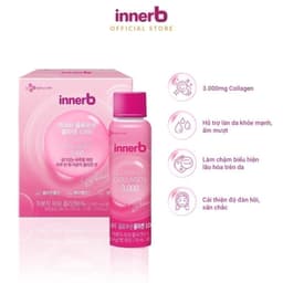 Thumbnail Combo 4 hộp nước uống Collagen Vitamin C sáng da Innerb Glowshot (50mlx6) 3